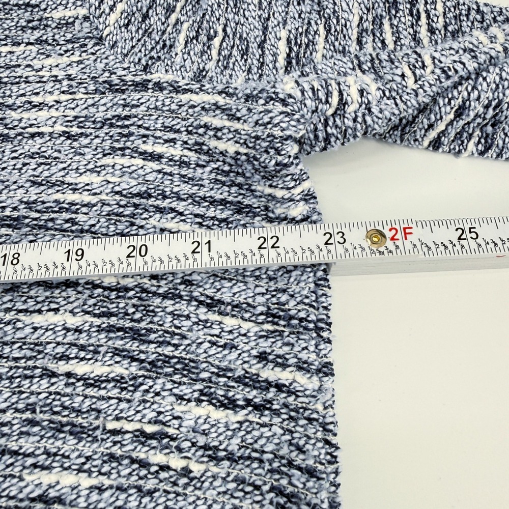Croft & Barrow Sweater Womens 1X Blue Heather Knit Marled Long Sleeve Top - Picture 8 of 10